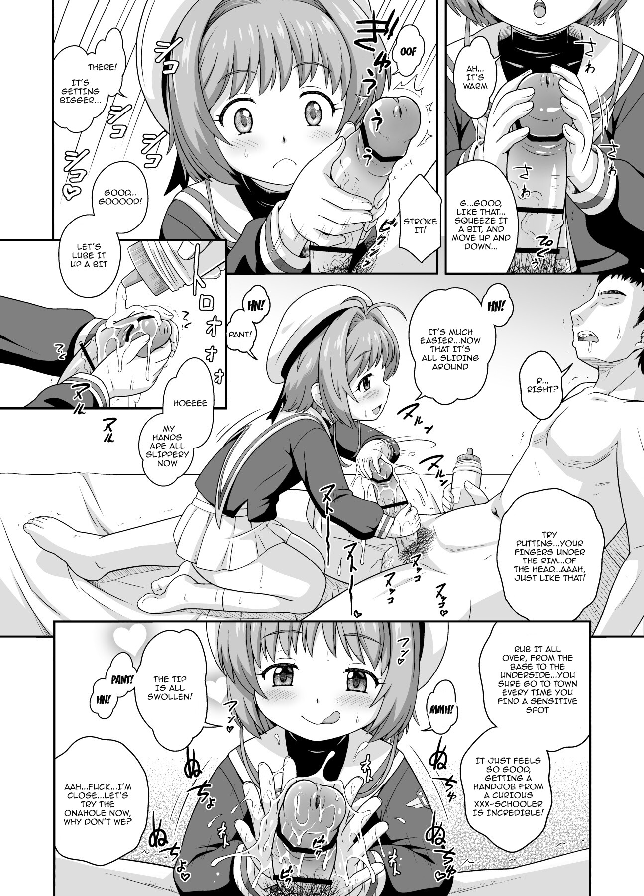 Hentai Manga Comic-Sakura-chan and Kanna-chan's Book-Read-4